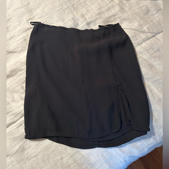Tatiana Black Aritzia Mini Skirt - Picture 2 of 4